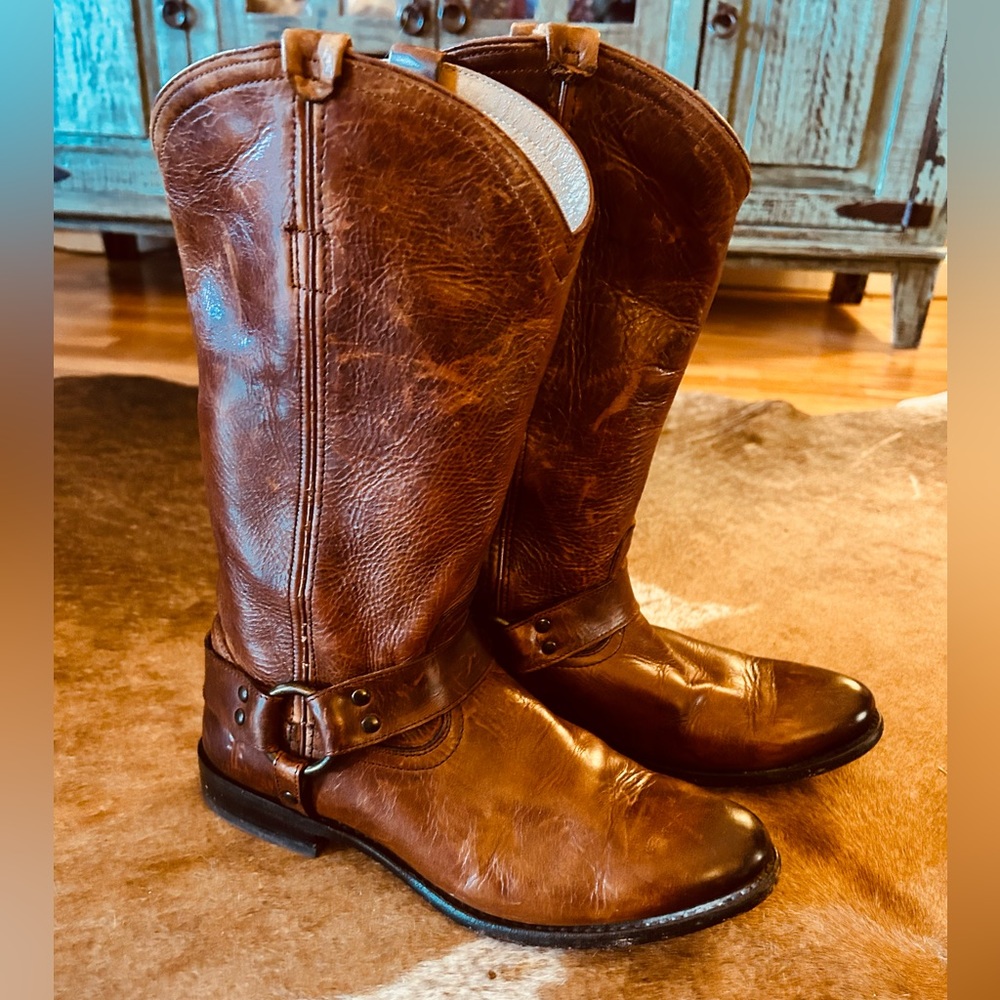 Women's Frye waytt Hanes leather boots 7.5